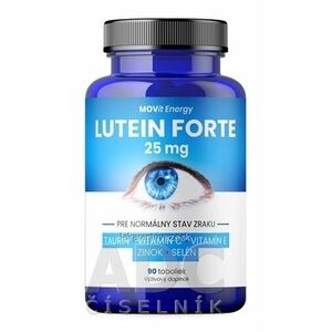 MOVit Lutein Forte 25 mg cps (+ taurín, vit.C, vit.E, zinok, selén) 1x90 ks vyobraziť
