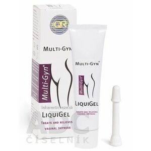 MULTI-GYN LIQUIGEL vaginálny lubrikačný, bioaktívny, na odstránenie suchosti pošvy, 1x30 ml vyobraziť