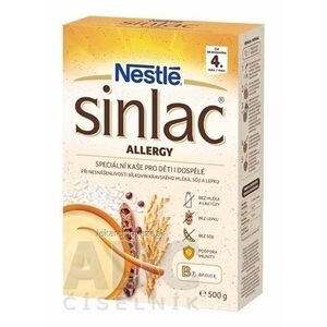 Nestlé Nemliečna kaša SINLAC Allergy pre deti (od ukonč. 4. mesiaca) aj dospelých 1x500 g vyobraziť