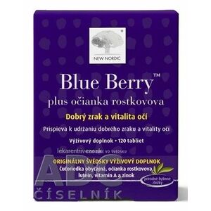 NEW NORDIC Blue Berry tbl 1x120 ks vyobraziť