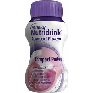 NUTRIDRINK COMPACT PROTEIN s jahodovou príchuťou (inov.2022) 24x125 ml (3000 ml) vyobraziť