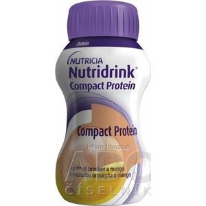 NUTRIDRINK COMPACT PROTEIN s príchuťou broskyňa a mango (inov.2022) 24x125 ml (3000 ml) vyobraziť