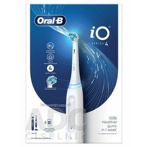 Oral-B iO SERIES 4 White elektrická zubná kefka + držiak + puzdro, 1x1 set vyobraziť