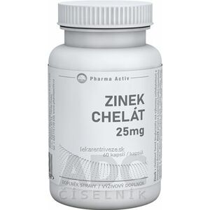 Pharma Activ ZINOK Chelát 25 mg cps 1x60 ks vyobraziť