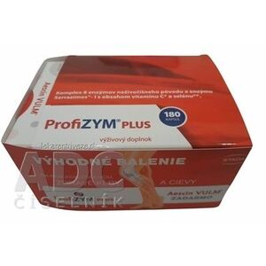 ProfiZYM Plus (VÝHODNÉ BALENIE) cps 1x180 ks + ZADARMO Aescin Vulm 30 mg tbl flm 1x60 ks, 1x1 set vyobraziť