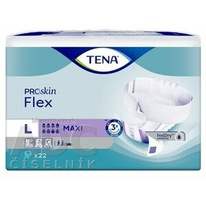 TENA Flex Maxi L inkontinenčné nohavičky s rýchloupevňovacím pásom (inov.2022) 1x22 ks vyobraziť