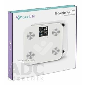 TrueLife FitScale W6 BT inteligentná váha 1x1 ks vyobraziť