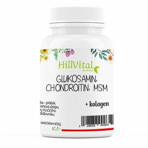 HillVital | Glukozamín, MSM, Chondroitín - kĺbová výživa 60 ks vyobraziť
