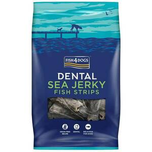 FISH4DOGS Dentálne pamlsky pre psy morská ryba - prúžky 500g vyobraziť