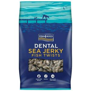 FISH4DOGS Dentálne pamlsky pre psy morská ryba - závitky 500g vyobraziť