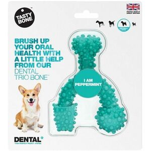 TASTY BONE Dental trio kostička nylonová pre malých psov - Peppermint vyobraziť