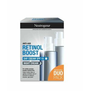 NEUTROGENA® Retinol Boost DUOPack denný anti-age krém SPF15 + nočný krém 2x50ml vyobraziť
