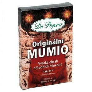 DR. POPOV Mumio 30 tablet vyobraziť