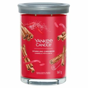 YANKEE CANDLE Signature Tumbler veľký Sparkling Cinnamon 567 g vyobraziť