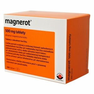 MAGNEROT 500 mg 200 tabliet vyobraziť