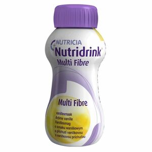 NUTRIDRINK Multifibre s príchuťou vanilky 4 x 200 ml vyobraziť