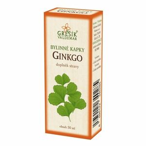 GREŠÍK Ginkgo bylinné kvapky 50 ml vyobraziť