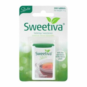 STEVIA - Sweetiva 200 tabliet vyobraziť