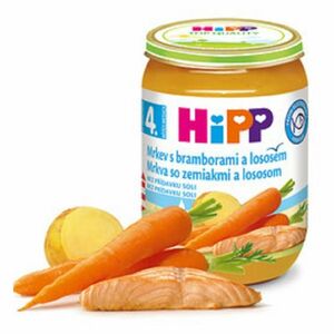 HiPP Mrkva so zemiakmi a lososom 190 g vyobraziť