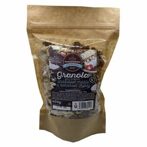 ŽITNOOSTROVSKÁ BEZLEPKOVÁ PEKÁREŇ Granola arašidy-kokosové chipsy 400 g vyobraziť