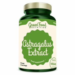 GREENFOOD NUTRITION Astragalus extract 90 kapsúl vyobraziť