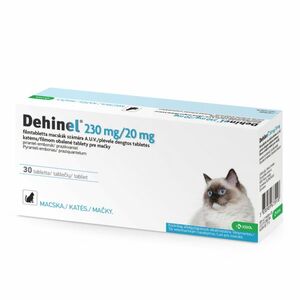 DEHINEL 230 mg/20 mg pre mačky flm 30 tabliet vyobraziť