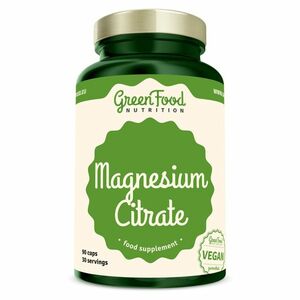 GREENFOOD NUTRITION Magnesium citrate 90 kapsúl vyobraziť