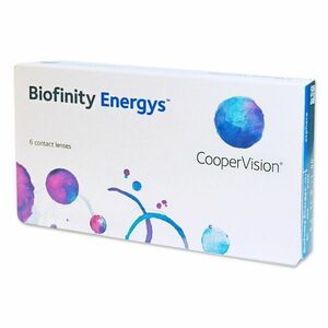 COOPERVISION Biofinity Energys mesačné šošovky 6 kusov, Počet dioptrií: -0, 75, Počet ks: 6 ks, Priemer: 14, 0, Zakrivenie: 8, 6 vyobraziť