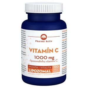 PHARMA ACTIV Lipozomal vitamín C 1000 mg 120 kapsúl vyobraziť