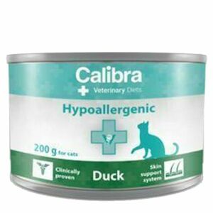 CALIBRA Veterinary Diets Hypoallergenic konzerva pre mačky Duck 200 g vyobraziť