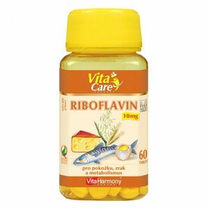 VITAHARMONY Riboflavín 10 mg 60 tabliet vyobraziť