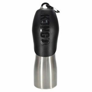 KONG Stainless Steel H2O Cestovná fľaša pre psov čierna 740 ml vyobraziť