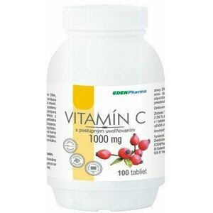 EdenPharma VITAMIN C 1000 mg s postupným uvoľňovaním 100 tabliet vyobraziť