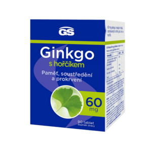 GS Ginkgo 60 mg s horčíkom 90 tabliet vyobraziť