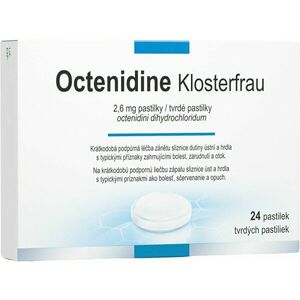 Octenidine Klosterfrau tvrdé pastilky 2, 6 mg 24 ks vyobraziť