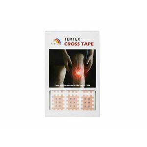 Temtex Cross tape, béžový 2, 1 x 2, 7 cm – 180 ks vyobraziť