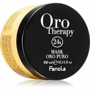Fanola Oro Therapy Mask Oro Puro rozjasňujúca maska pre matné vlasy 300 ml vyobraziť