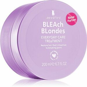 Lee Stafford Bleach Blondes Everyday Care maska pre blond vlasy 200 ml vyobraziť