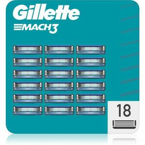 Gillette Mach3 náhradné žiletky 18 ks vyobraziť