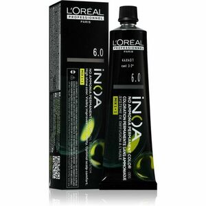 L’Oréal Professionnel Inoa permanentná farba na vlasy bez amoniaku odtieň 6.0 60 ml vyobraziť