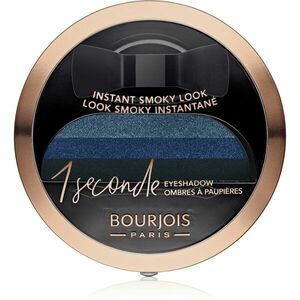 Bourjois 1 Seconde očné tiene pre okamžité dymové líčenie odtieň 04 Insaisissa-Bleu 3 g vyobraziť
