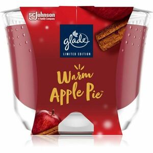 GLADE Warm Apple Pie vonná sviečka s vôňou Apple, Cinnamon, Baked Crisp 224 g vyobraziť
