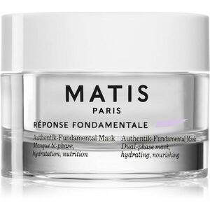 MATIS Paris Réponse Fondamentale Authentik-Fundamental Mask regeneračná a hydratačná maska na tvár na dvojfázové ošetrenie pleti 50 ml vyobraziť