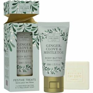 Scottish Fine Soaps Ginger, Clove & Mistletoe Festive Treats darčeková sada (na telo) mini vyobraziť