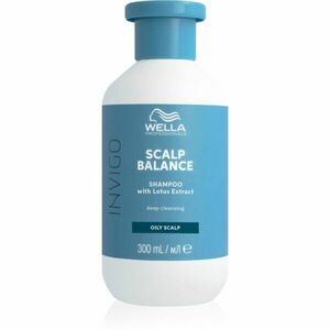 Wella Professionals Invigo Scalp Balance hĺbkovo čistiaci šampón pre mastnú pokožku hlavy 300 ml vyobraziť