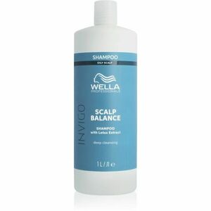 Wella Professionals Invigo Scalp Balance hĺbkovo čistiaci šampón pre mastnú pokožku hlavy 1000 ml vyobraziť