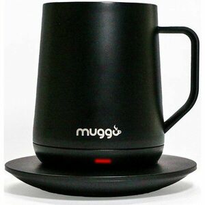 Muggo Power Mug inteligentný hrnček s nastaviteľnou teplotou farba Black 320 ml vyobraziť