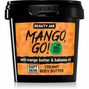 Beauty Jar Mango, Go! hĺbkovo vyživujúce maslo na telo 135 g vyobraziť
