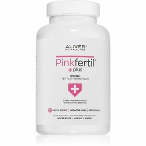 Aliver Pinkfertil Plus Woman bylinné kapsuly na podporu zdravej hormonálnej činnosti 90 cps vyobraziť