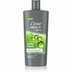 Dove Men+Care Extra Fresh osviežujúci sprchový gél na tvár, telo a vlasy 700 ml vyobraziť